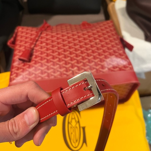 Goyard Victoria Bag Red - Picture 9 of 14